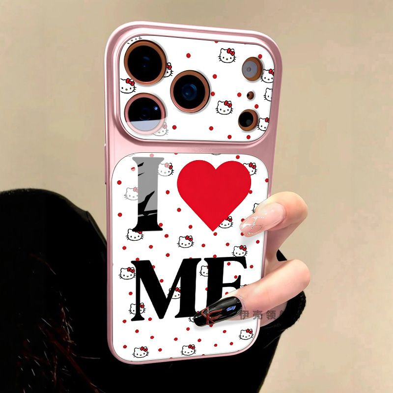 Mobile Tech Accessories - Yaratıcı Karikatür Kedi Aşk Temalı Akrilik