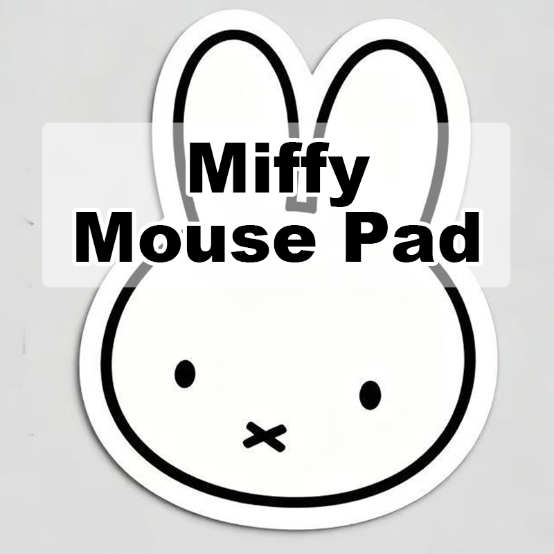 Kawaii Tech Accessories - Miffy Mouse Pad Kawaii Karikatür Teknoloji