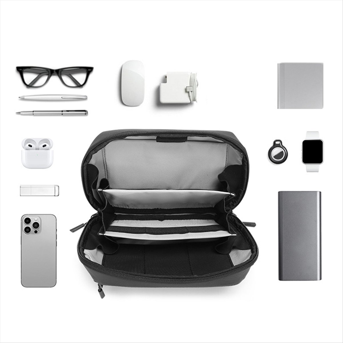 ☶ ❈ ＊ ♥ AC1578-Su Geçirmez Tek - Tech Accessories Storage incelemesi ve fiyatı